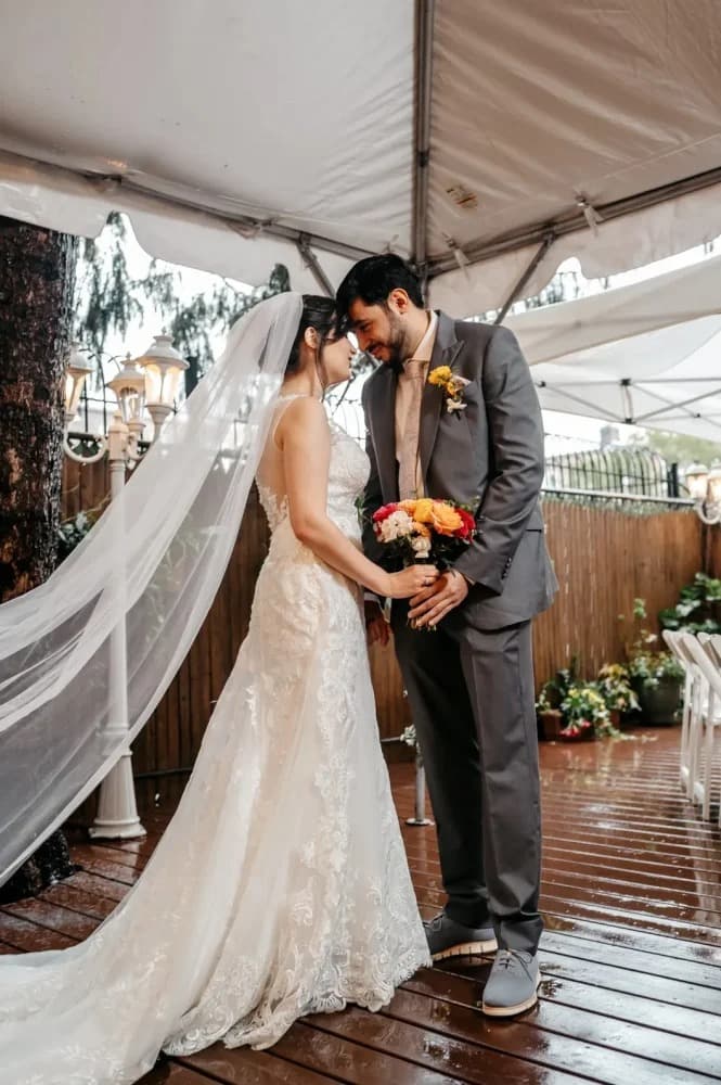 Love Story Media photographers at work at an Upstate New York wedding